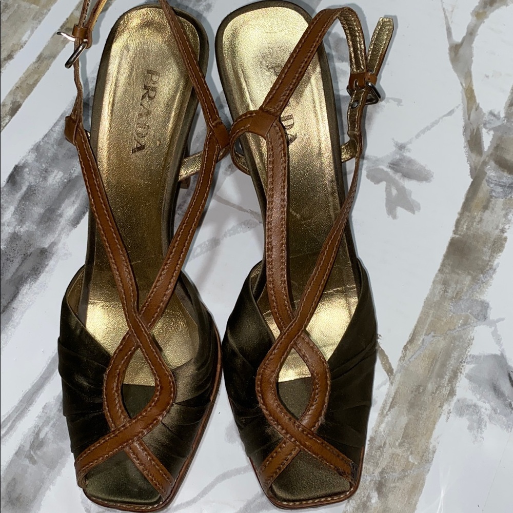 Prada sling back heels - Picture 6 of 8